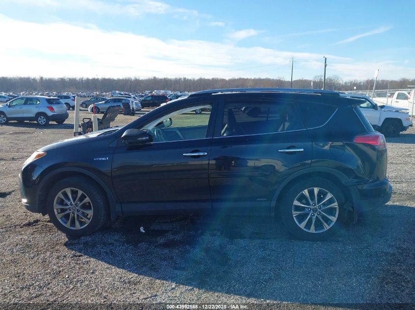 2017 Toyota Rav4 Hybrid Limited VIN: JTMDJREV7HD122544 Lot: 43992588