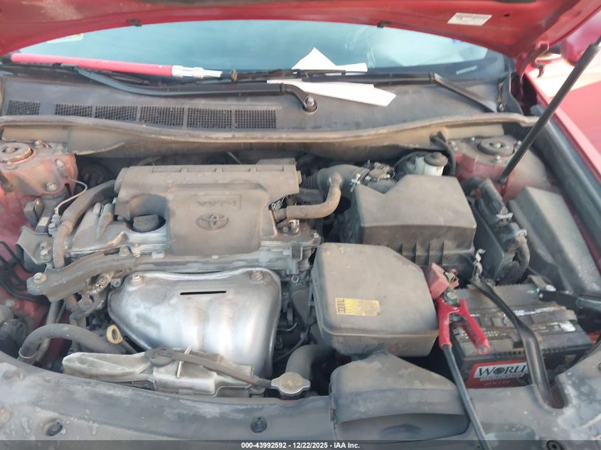 2012 Toyota Camry Se VIN: 4T1BF1FK7CU609293 Lot: 43992592