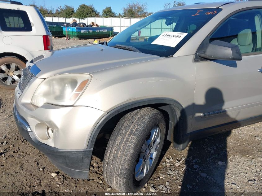 2008 GMC Acadia Sle-1 VIN: 1GKER13768J147878 Lot: 43992600