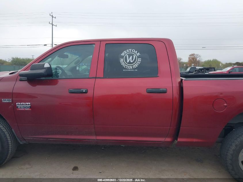 2012 Ram 2500 St VIN: 3C6TD5CT4CG300846 Lot: 43992603