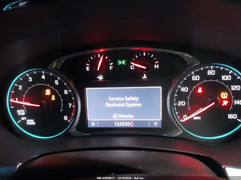 2020 Chevrolet Traverse Fwd Lt Cloth VIN: 1GNERGKW8LJ100424 Lot: 43992617