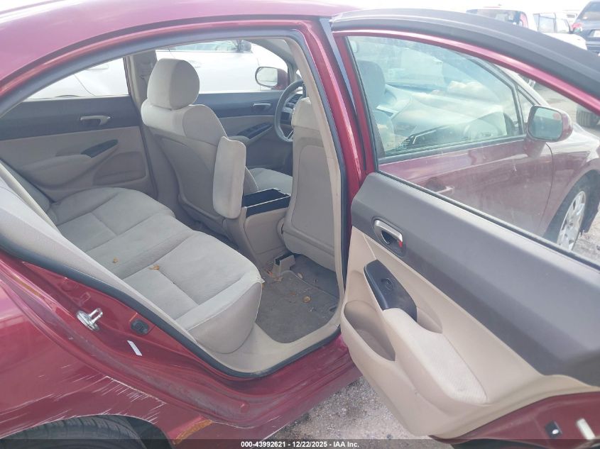 2009 Honda Civic Lx VIN: 2HGFA16509H352974 Lot: 43992621