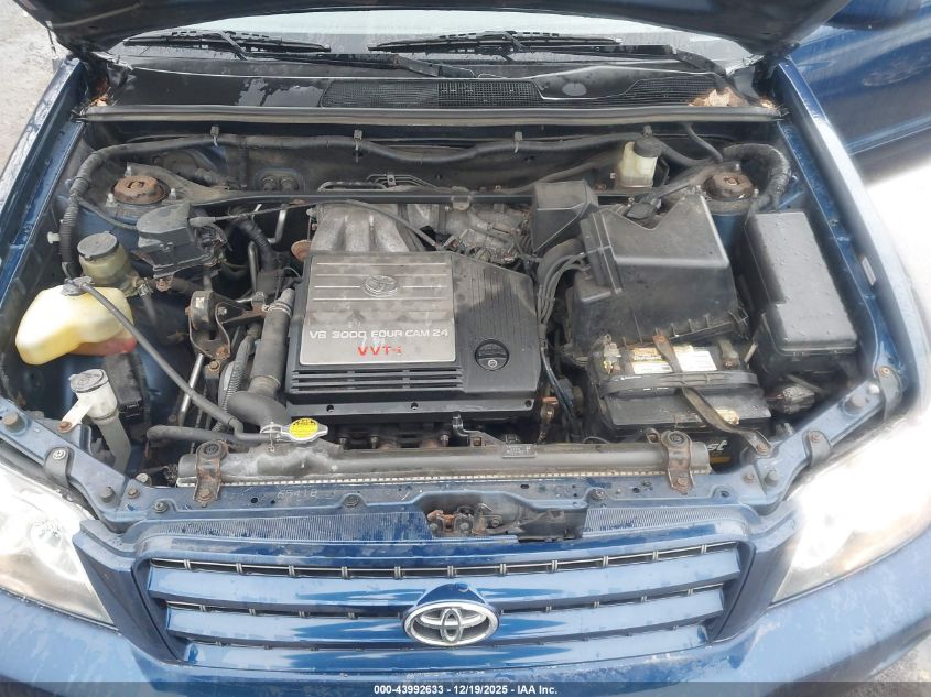 2003 Toyota Highlander V6 VIN: JTEGF21A230094219 Lot: 43992633