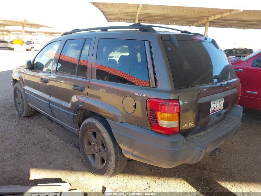 2000 Jeep Grand Cherokee Laredo VIN: 1J4GW48S1YC199137 Lot: 43992644