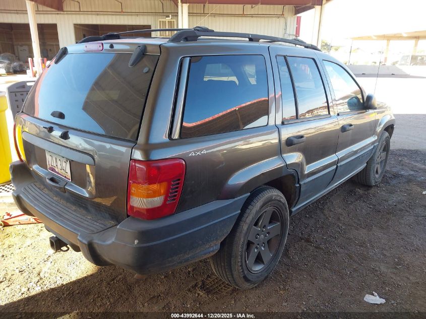2000 Jeep Grand Cherokee Laredo VIN: 1J4GW48S1YC199137 Lot: 43992644