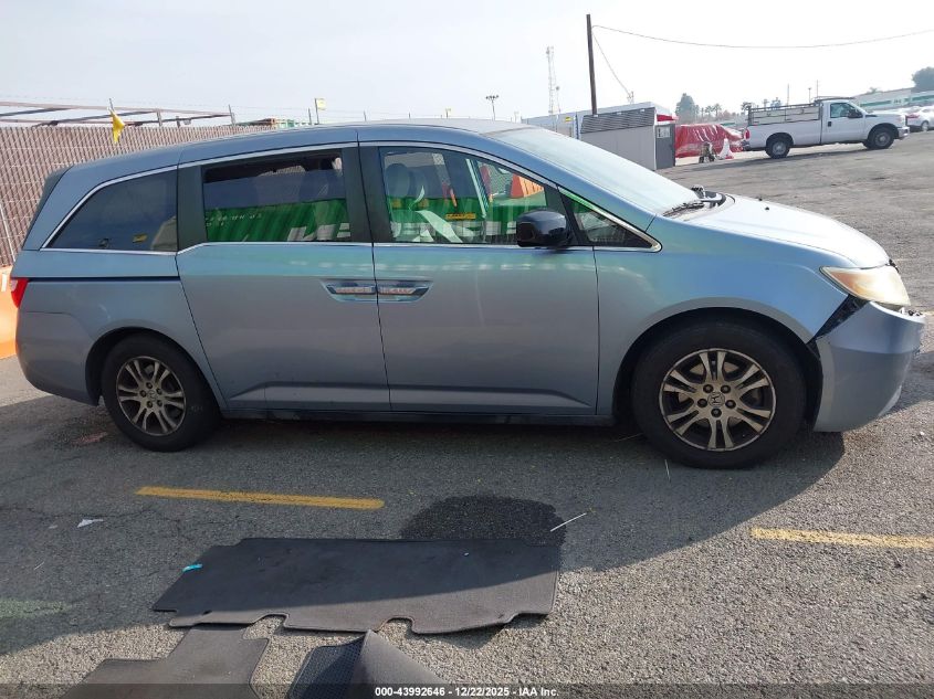 2013 Honda Odyssey Ex VIN: 5FNRL5H44DB038762 Lot: 43992646