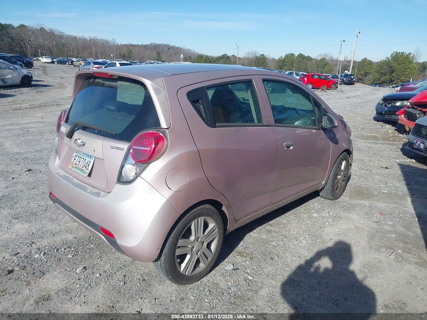 Vin: kl8cb6s97dc592516, lot: 44488475, chevrolet spark ls auto 20134
