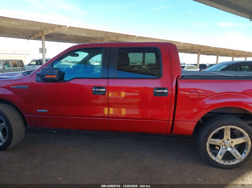 2012 Ford F-150 Xlt VIN: 1FTFW1CT7CFA05704 Lot: 43992743
