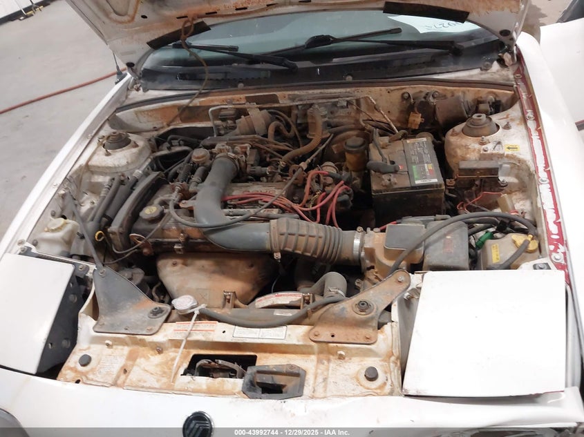 1991 Mercury Capri VIN: 6MPCT01Z2M8624058 Lot: 43992744