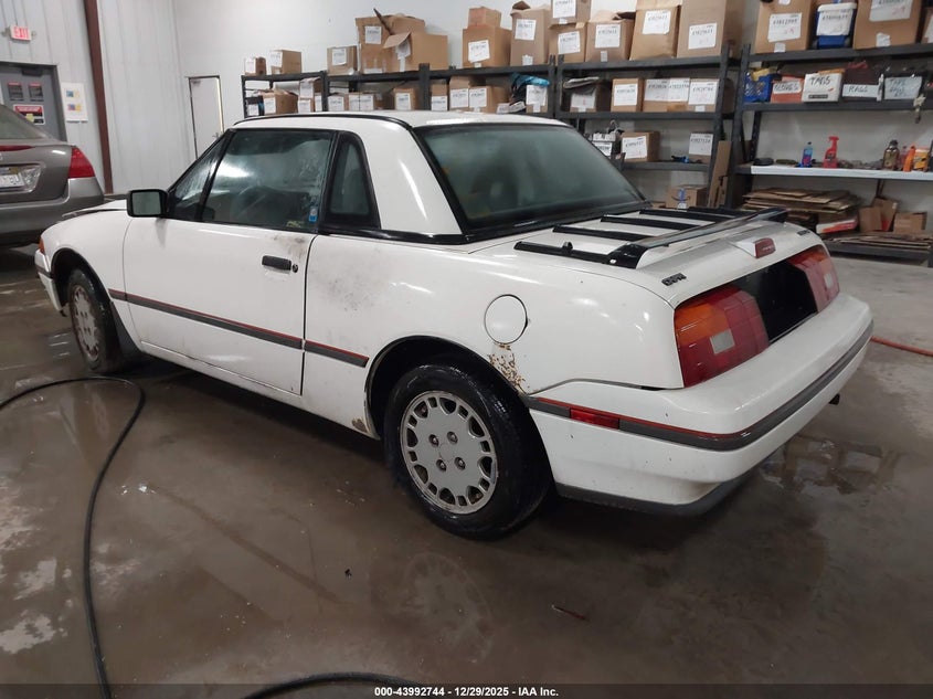 1991 MERCURY CAPRI CABRIO 1.6L I4 FI DOHC F