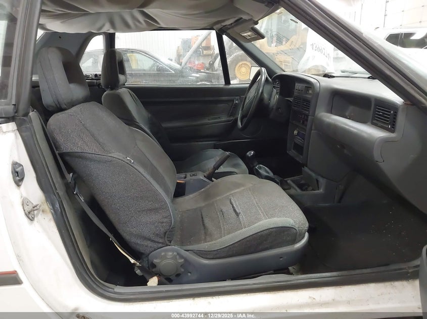 1991 MERCURY CAPRI CABRIO 1.6L I4 FI DOHC F