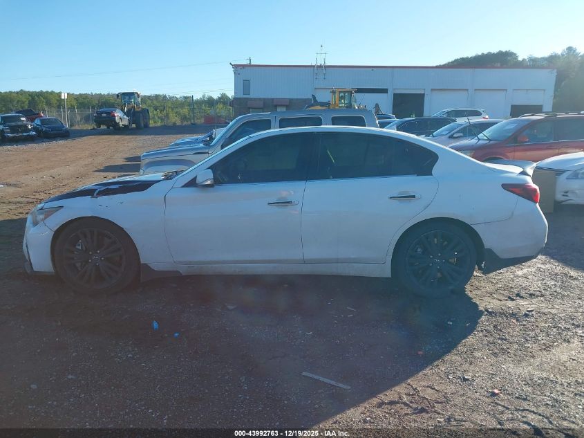 2018 Infiniti Q50 3.0T Luxe VIN: JN1EV7AP3JM351266 Lot: 43992763