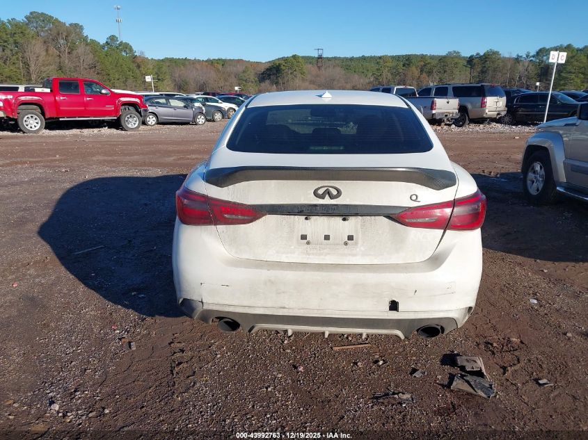 2018 Infiniti Q50 3.0T Luxe VIN: JN1EV7AP3JM351266 Lot: 43992763