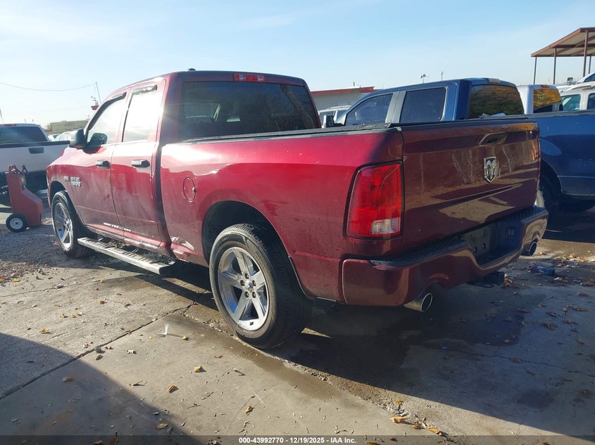 Vin: 1c6rr6ft9js139378, lot: 44488512, ram 1500 express  4x2 6'4 box 20183