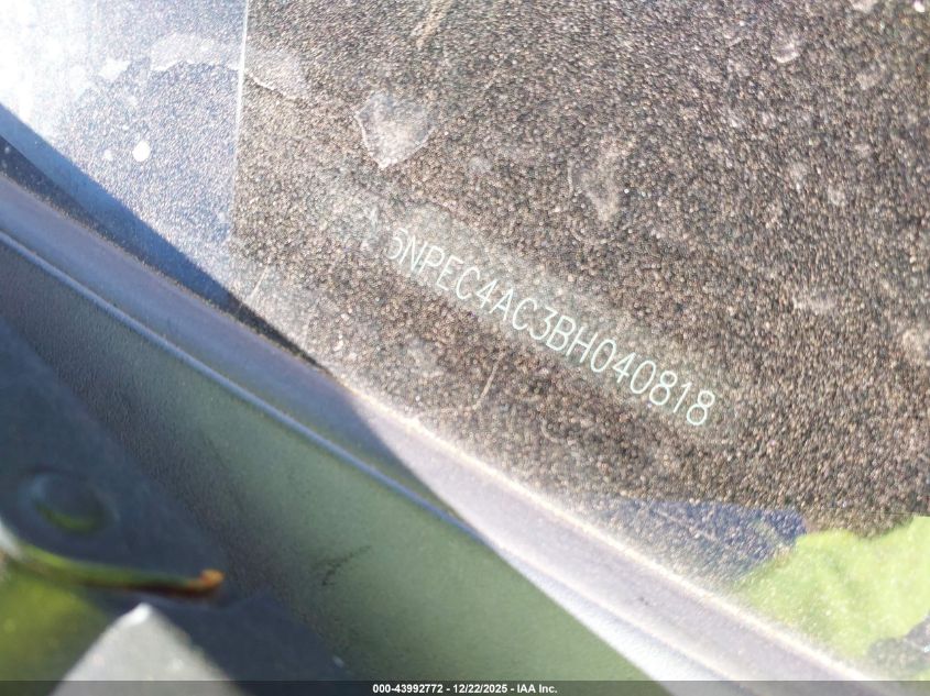 2011 Hyundai Sonata Limited VIN: 5NPEC4AC3BH040818 Lot: 43992772