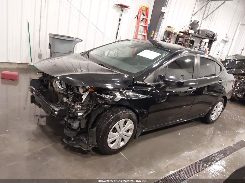 2021 Nissan Versa S Xtronic Cvt VIN: 3N1CN8DVXML908132 Lot: 43992777