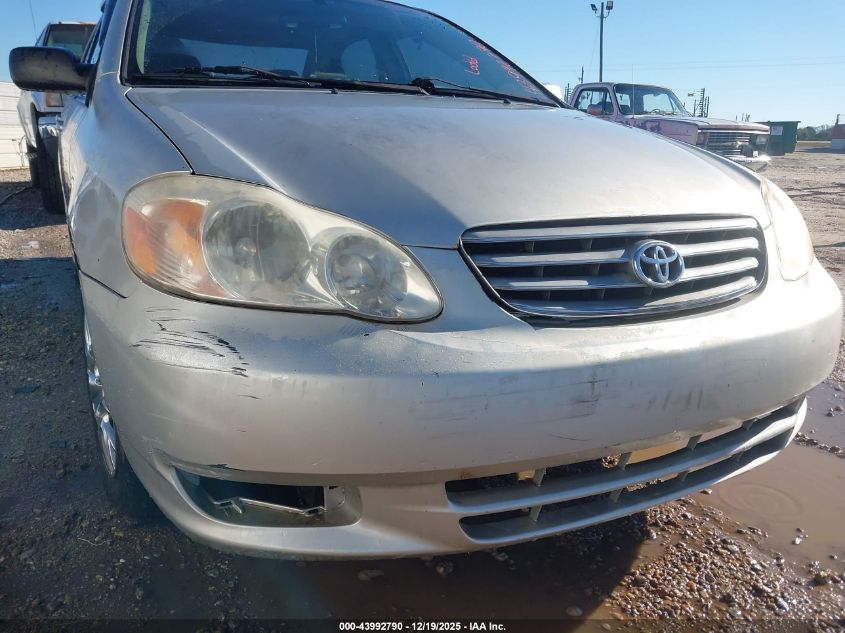 2004 Toyota Corolla Le VIN: 1NXBR32E94Z327323 Lot: 43992790