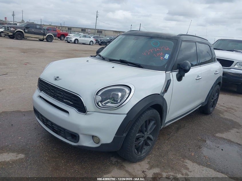 Vin: wmwzc5c57gwt38728, lot: 44488534, mini countryman cooper s 20162