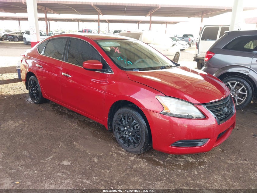 3N1AB7AP0DL760590 2013 Nissan Sentra S auction photo 1
