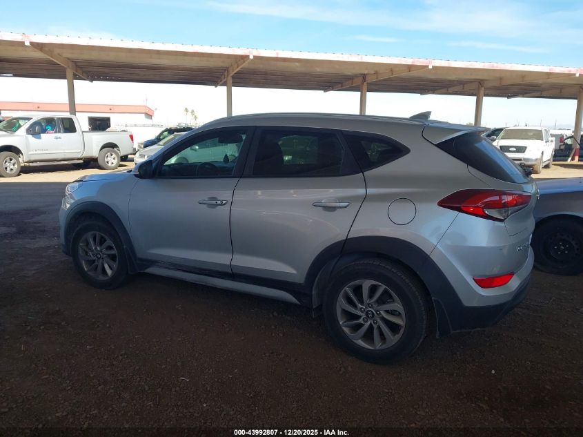 2018 Hyundai Tucson Sel Plus VIN: KM8J33A44JU778595 Lot: 43992807