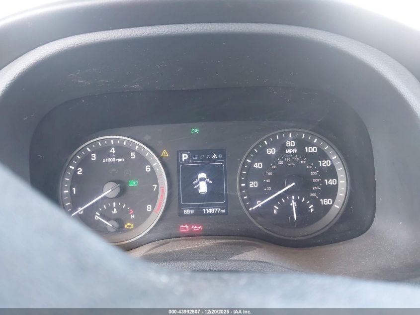 2018 Hyundai Tucson Sel Plus VIN: KM8J33A44JU778595 Lot: 43992807