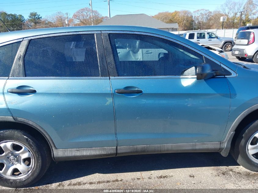 2014 Honda Cr-V Lx VIN: 2HKRM3H38EH515978 Lot: 43992809