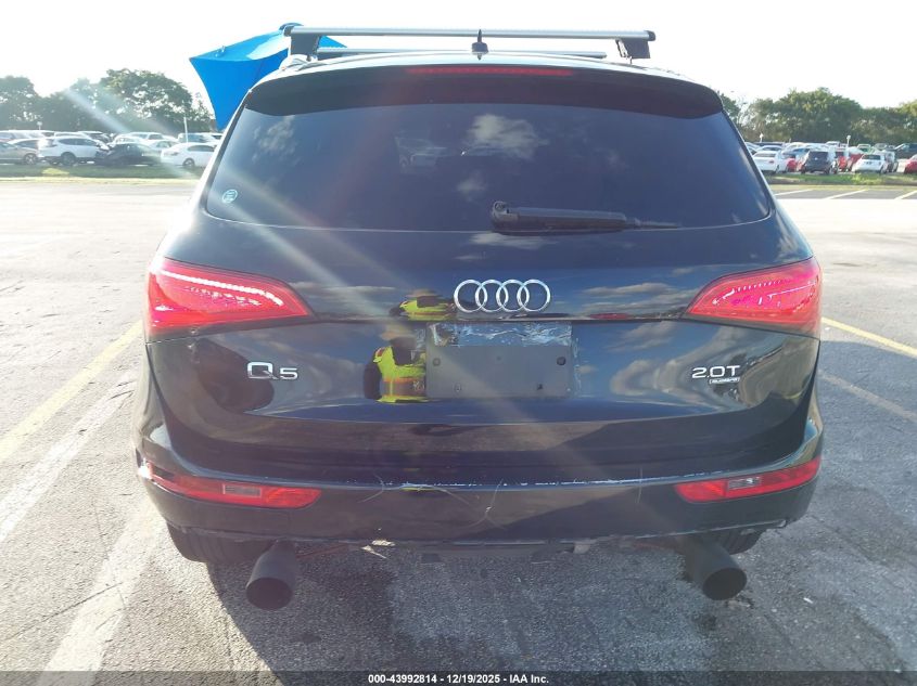 2013 Audi Q5 2.0T Premium VIN: WA1CFAFP2DA054075 Lot: 43992814