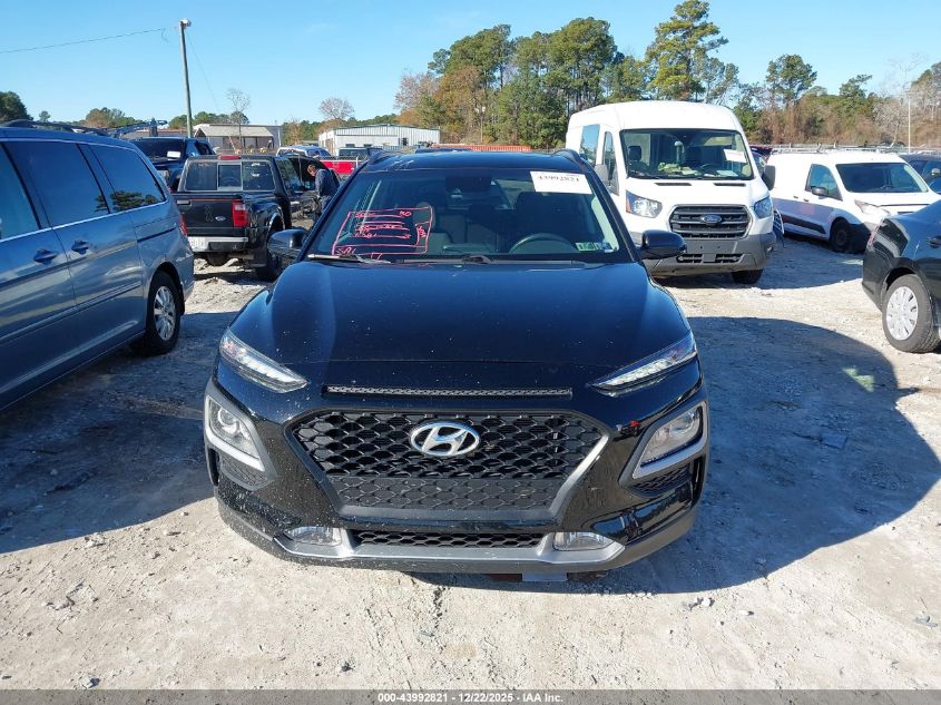 2019 Hyundai Kona Sel VIN: KM8K6CAA2KU333582 Lot: 43992821
