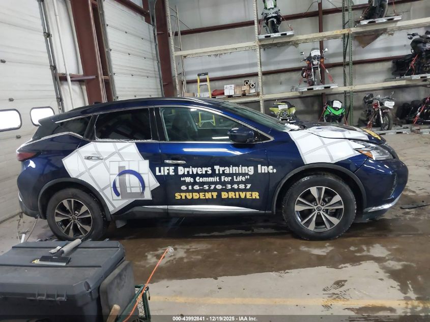 2023 Nissan Murano Sv Intelligent Awd VIN: 5N1AZ2BS4PC110137 Lot: 43992841