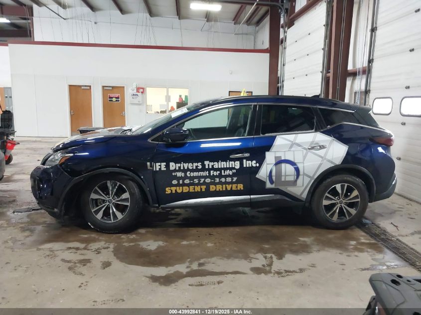 2023 Nissan Murano Sv Intelligent Awd VIN: 5N1AZ2BS4PC110137 Lot: 43992841