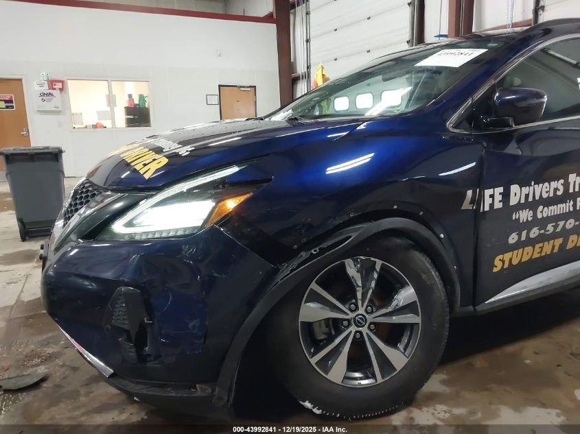 2023 Nissan Murano Sv Intelligent Awd VIN: 5N1AZ2BS4PC110137 Lot: 43992841