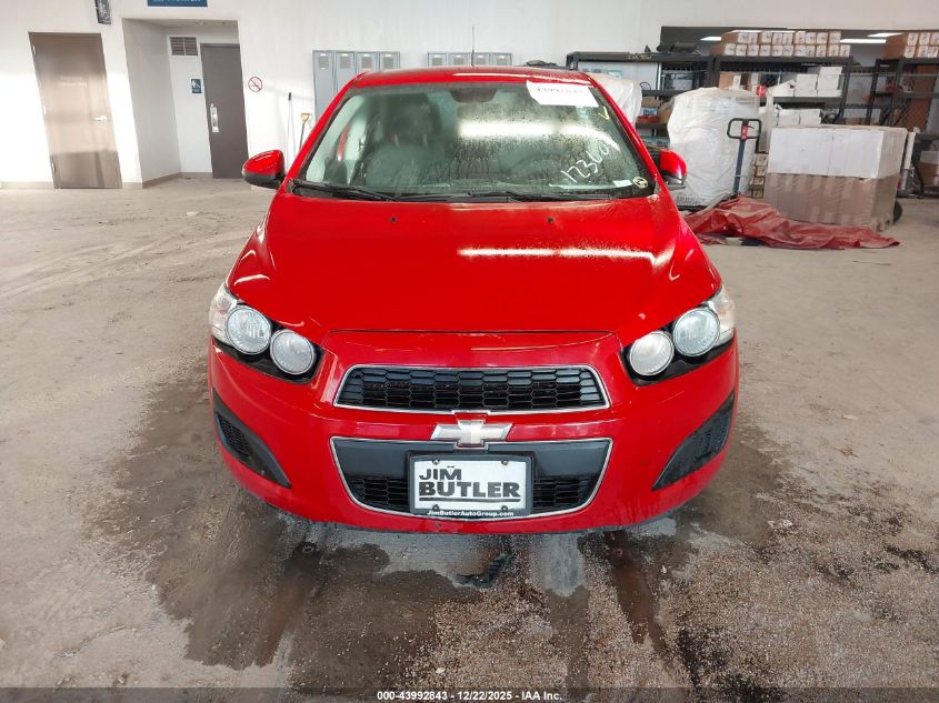 2013 Chevrolet Sonic Lt Auto VIN: 1G1JC5SB3D4123600 Lot: 43992843