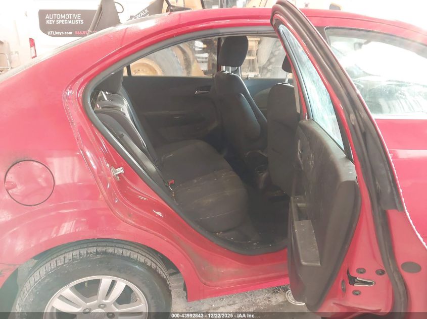 2013 Chevrolet Sonic Lt Auto VIN: 1G1JC5SB3D4123600 Lot: 43992843