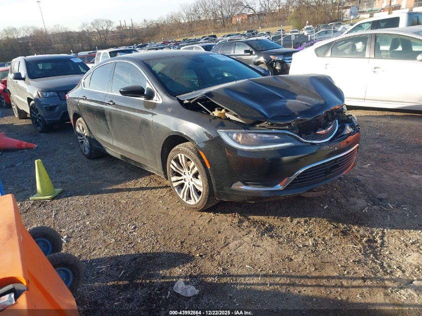 2015 Chrysler 200 Limited VIN: 1C3CCCAB8FN534921 Lot: 43992864