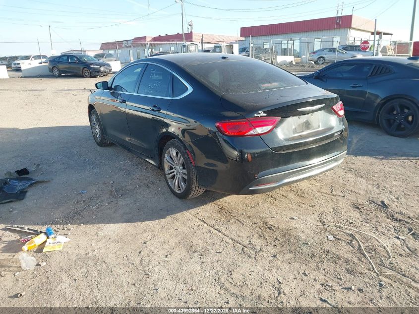 2015 Chrysler 200 Limited VIN: 1C3CCCAB8FN534921 Lot: 43992864