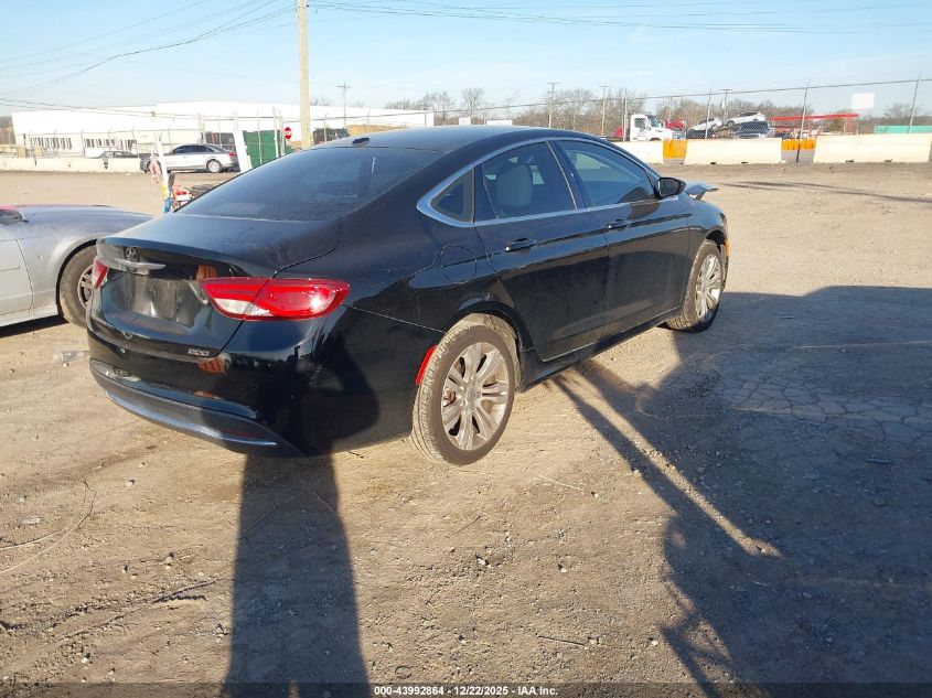 2015 Chrysler 200 Limited VIN: 1C3CCCAB8FN534921 Lot: 43992864
