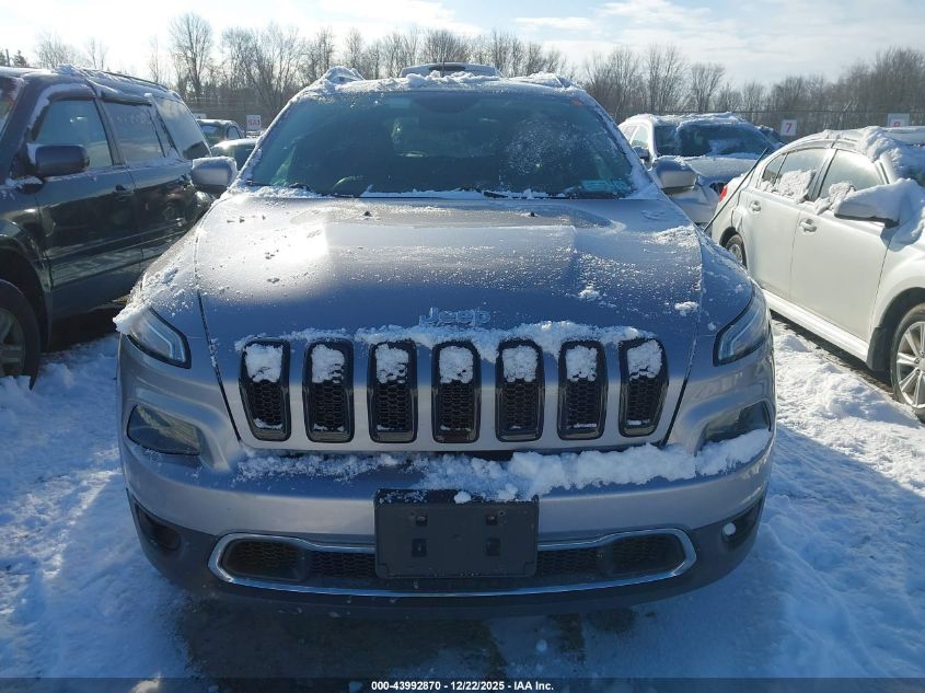 2018 Jeep Cherokee Limited 4X4 VIN: 1C4PJMDB6JD523015 Lot: 43992870