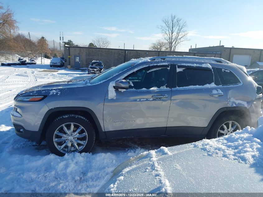 2018 Jeep Cherokee Limited 4X4 VIN: 1C4PJMDB6JD523015 Lot: 43992870