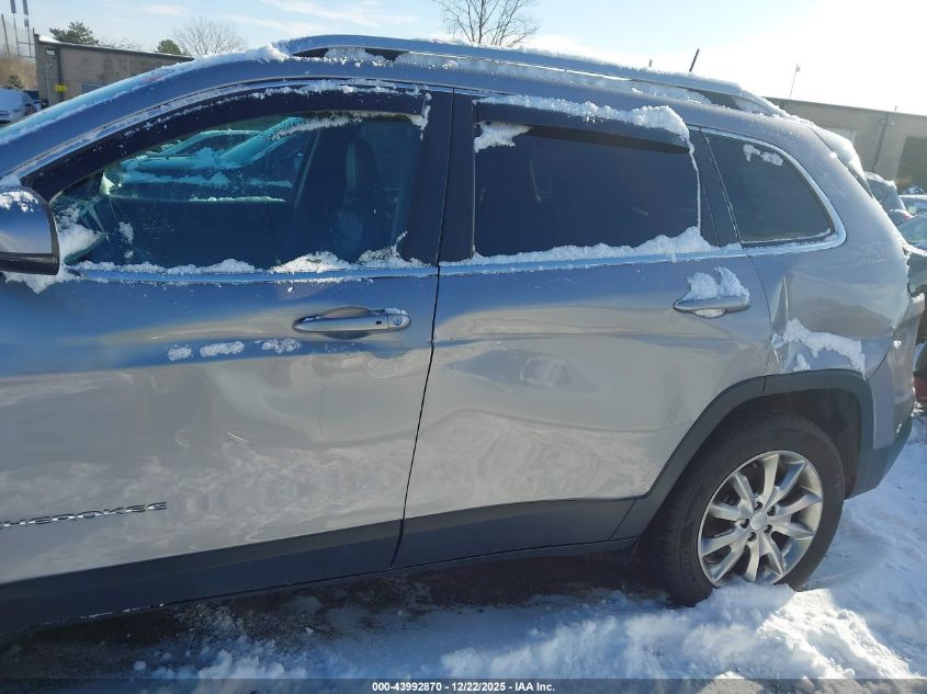 2018 Jeep Cherokee Limited 4X4 VIN: 1C4PJMDB6JD523015 Lot: 43992870