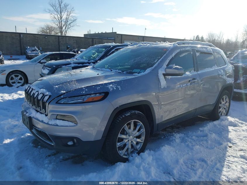 2018 Jeep Cherokee Limited 4X4 VIN: 1C4PJMDB6JD523015 Lot: 43992870