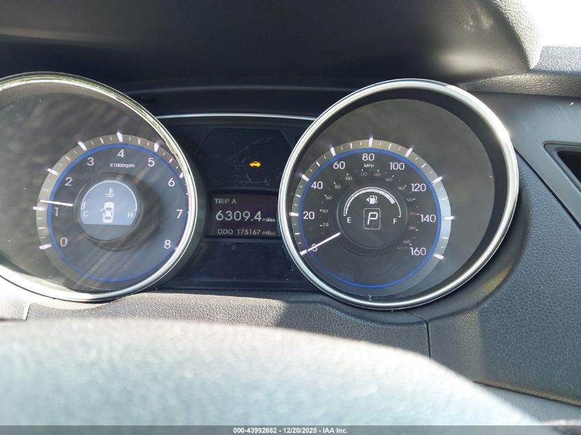 2011 Hyundai Sonata Gls VIN: 5NPEB4AC8BH263794 Lot: 43992882