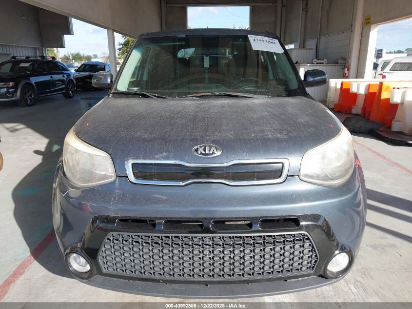 2016 Kia Soul + VIN: KNDJP3A51G7378602 Lot: 43992886
