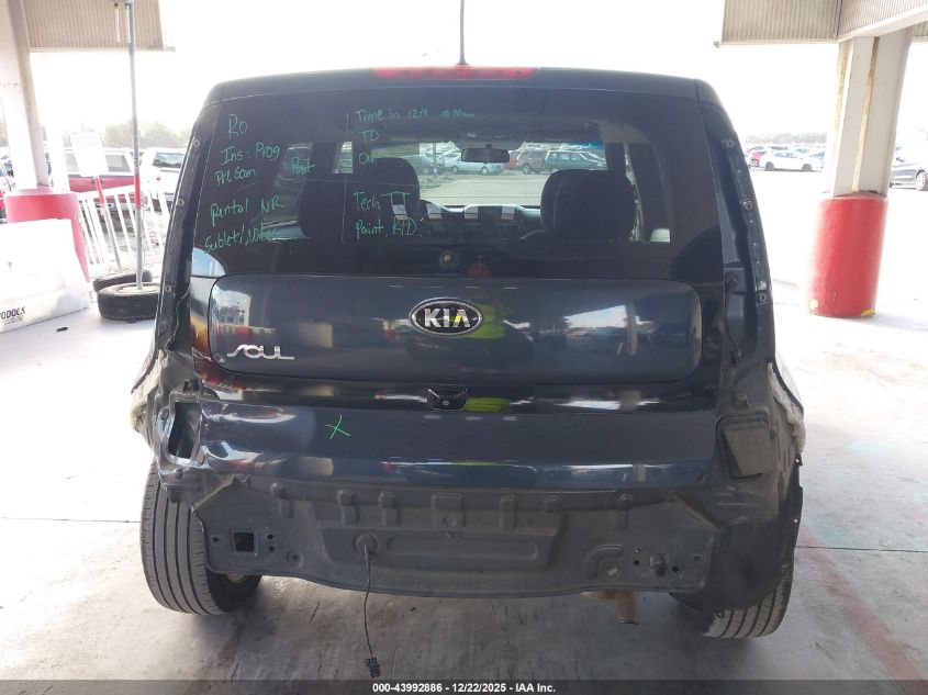 2016 Kia Soul + VIN: KNDJP3A51G7378602 Lot: 43992886
