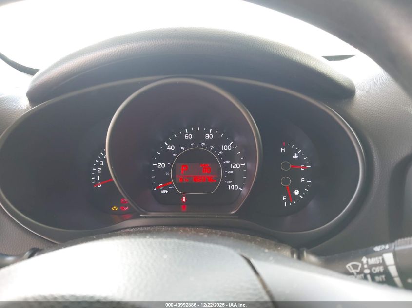 2016 Kia Soul + VIN: KNDJP3A51G7378602 Lot: 43992886