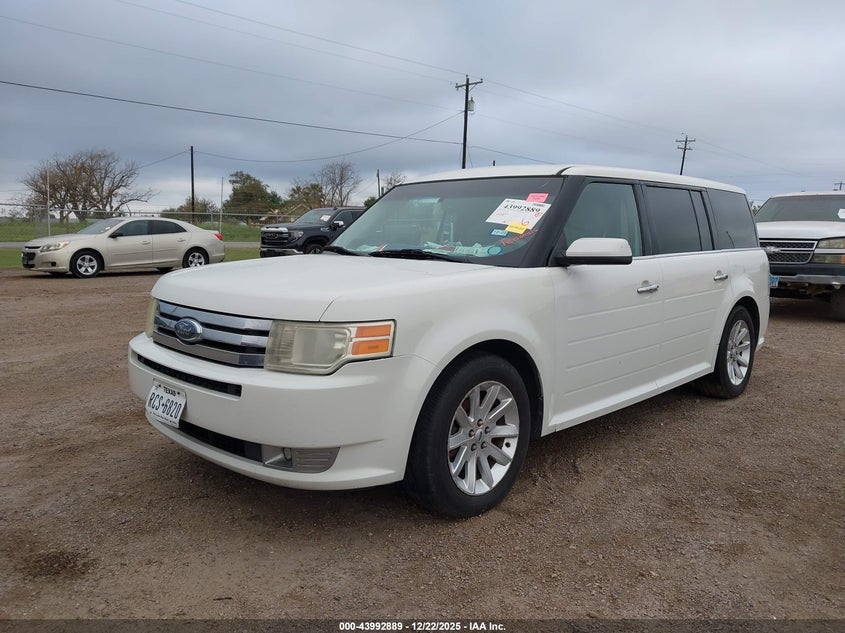 Vin: 2fmgk5cc0aba90340, lot: 44488631, ford flex sel 20102