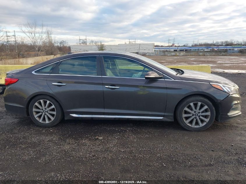 2017 Hyundai Sonata Limited VIN: 5NPE34AF1HH543623 Lot: 43992891