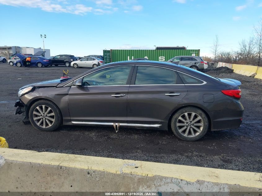 2017 Hyundai Sonata Limited VIN: 5NPE34AF1HH543623 Lot: 43992891