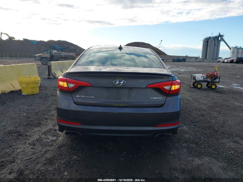 2017 Hyundai Sonata Limited VIN: 5NPE34AF1HH543623 Lot: 43992891