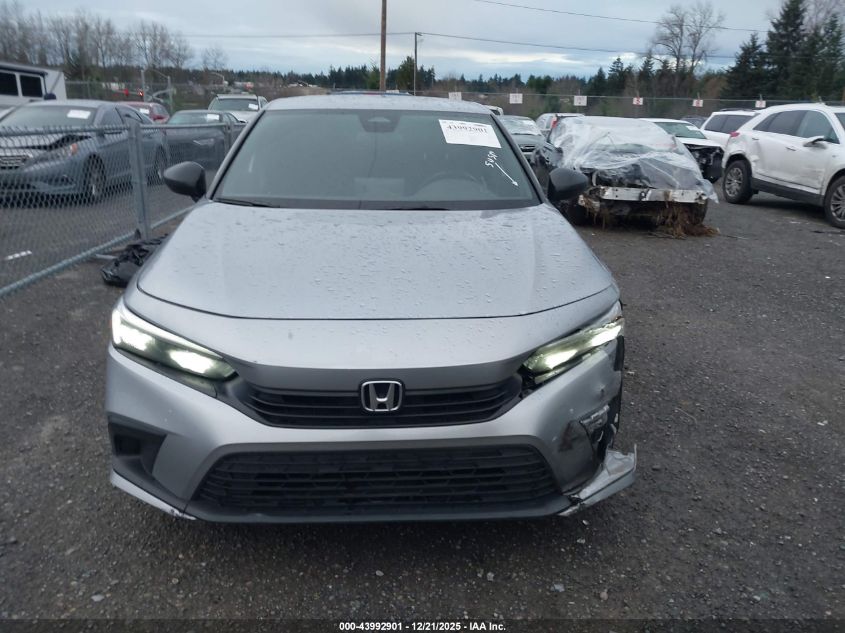 2023 Honda Civic Sport VIN: 2HGFE2F55PH556256 Lot: 43992901