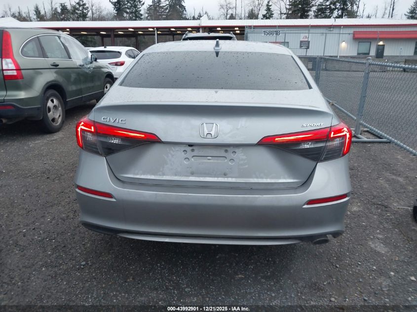2023 Honda Civic Sport VIN: 2HGFE2F55PH556256 Lot: 43992901